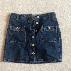 Denim skirt